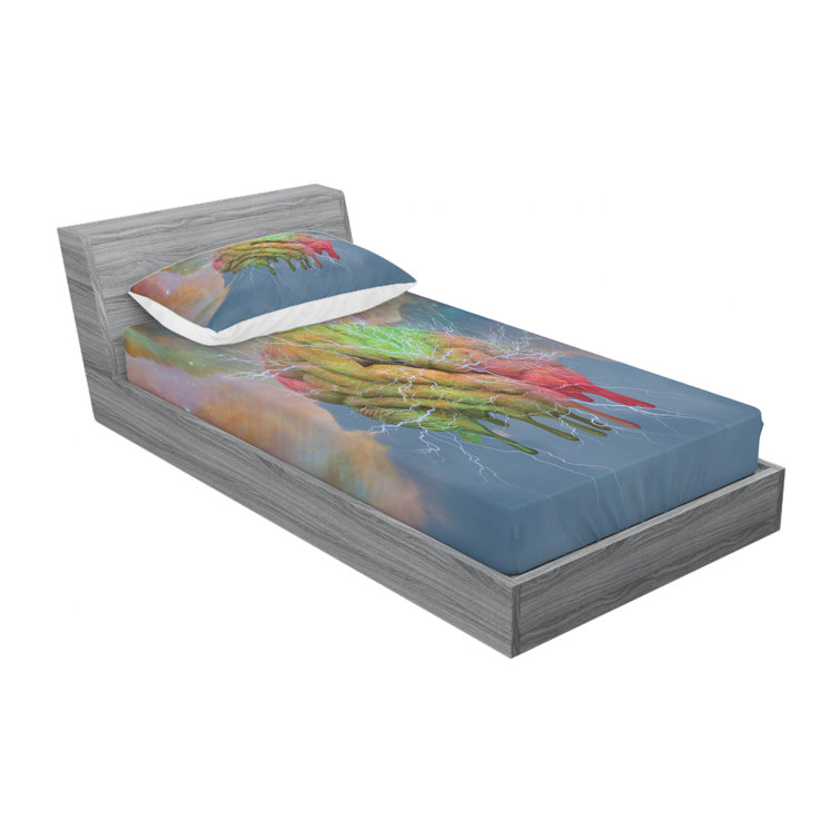 Bless international Microfiber Patterned Sheet Set Wayfair Canada